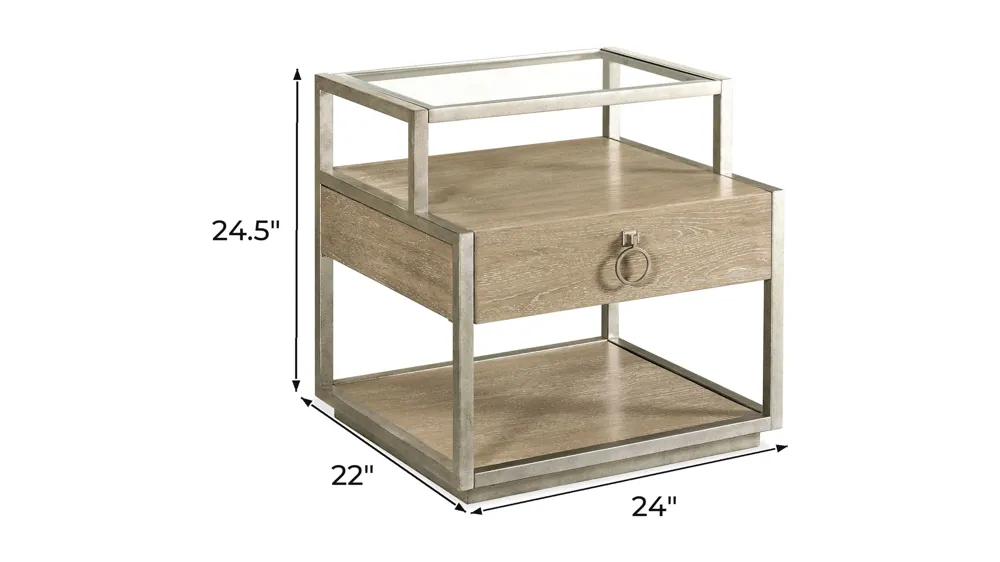 Torrin Rectangular End Table Dimensions