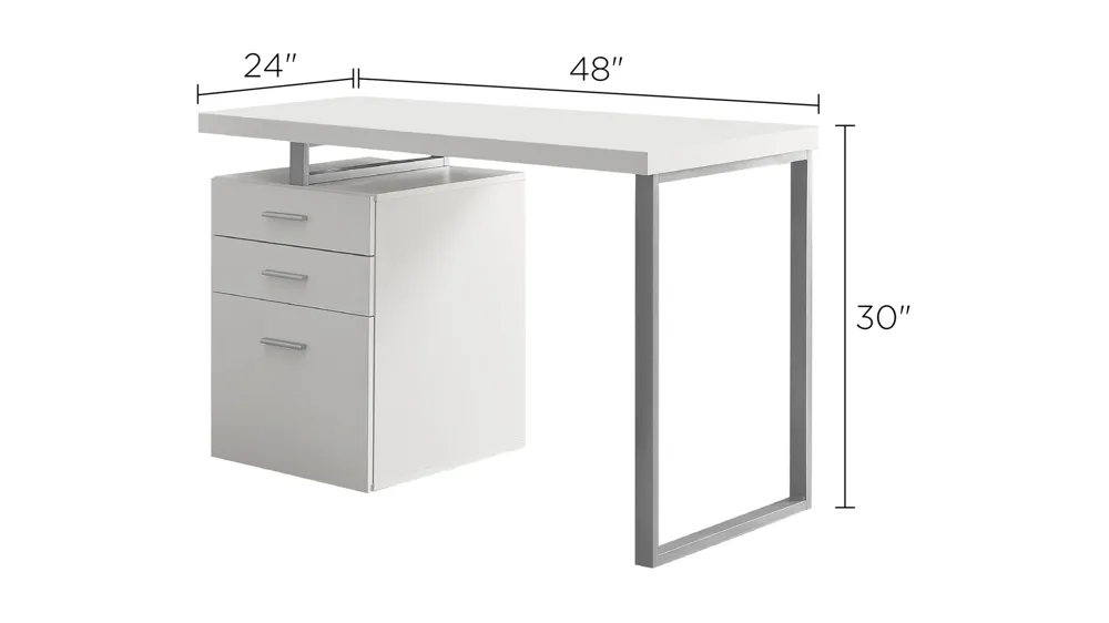 Glenn Computer Desk Dimensions