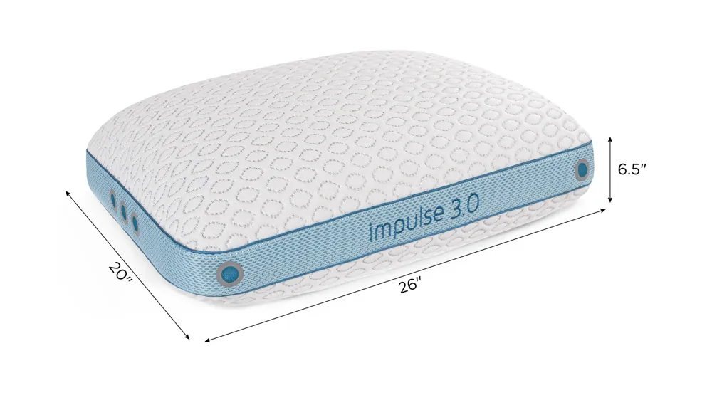 BEDGEAR Impulse Pillow Dimensions