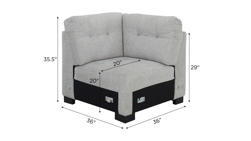 Pierce Corner Dimensions