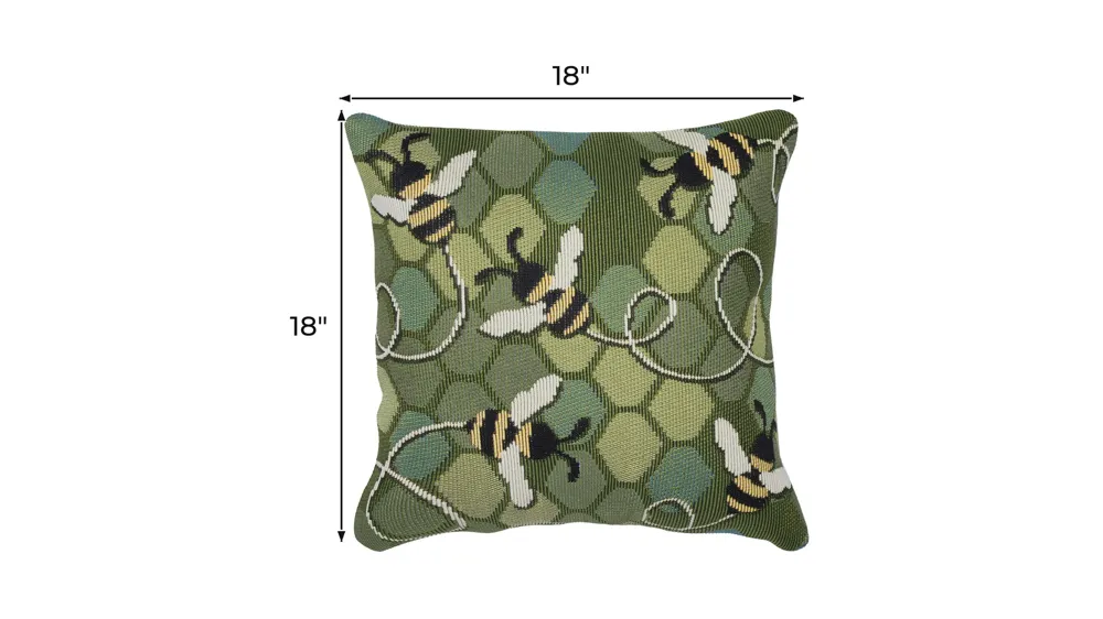 Marina Bee Free Accent Pillow Dimensions