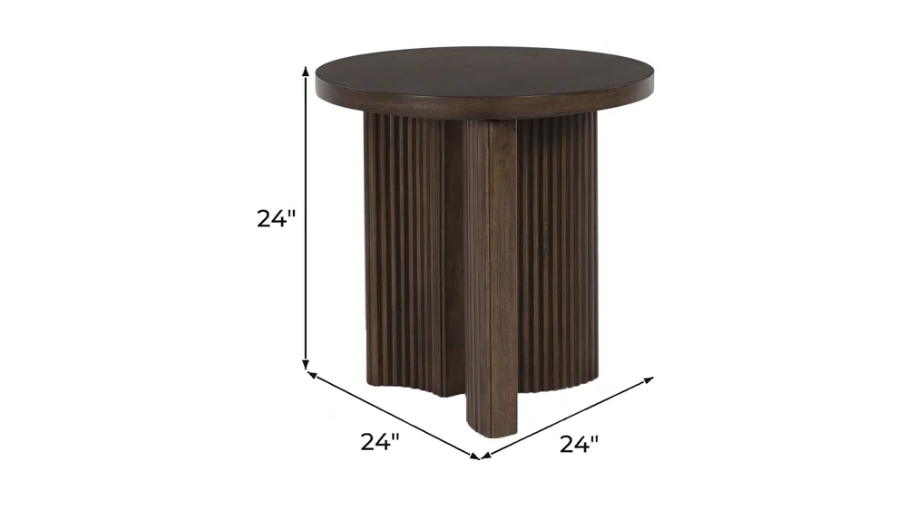 Korestone End Table Dimensions