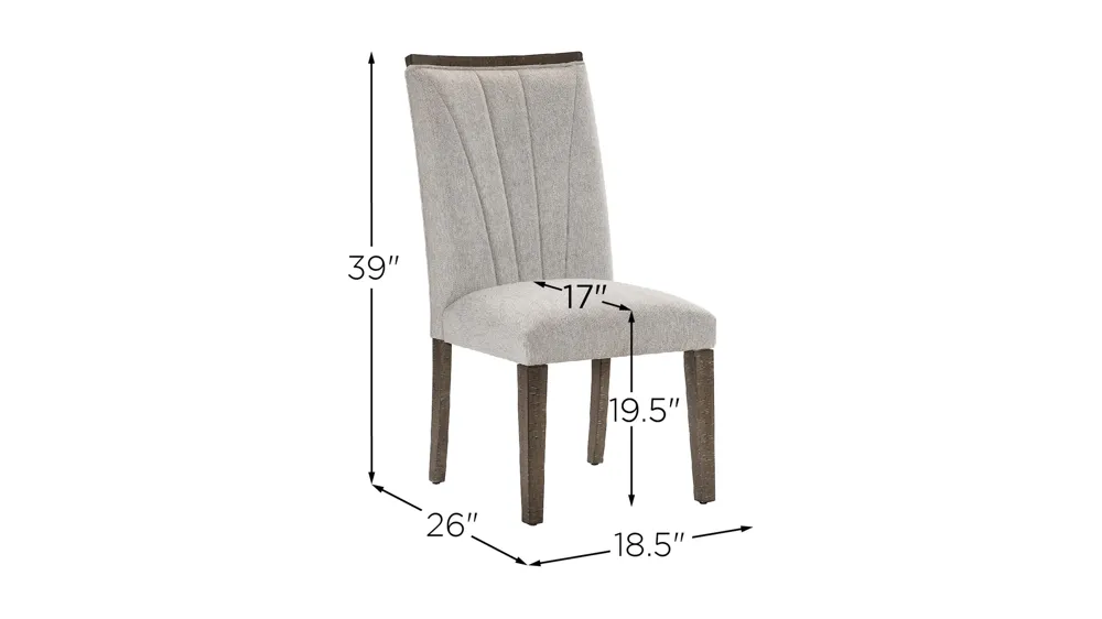Alton Dining Chair Dimensions