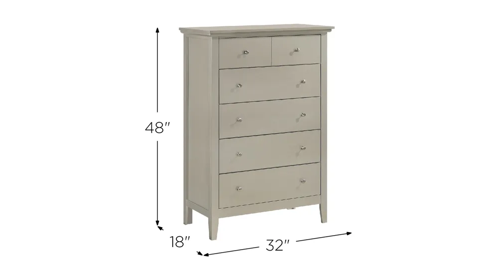 Hammond Bedroom Chest Dimensions