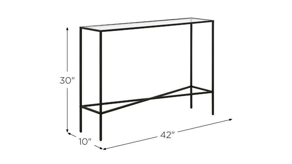 Eden Brook Console Table Dimensions