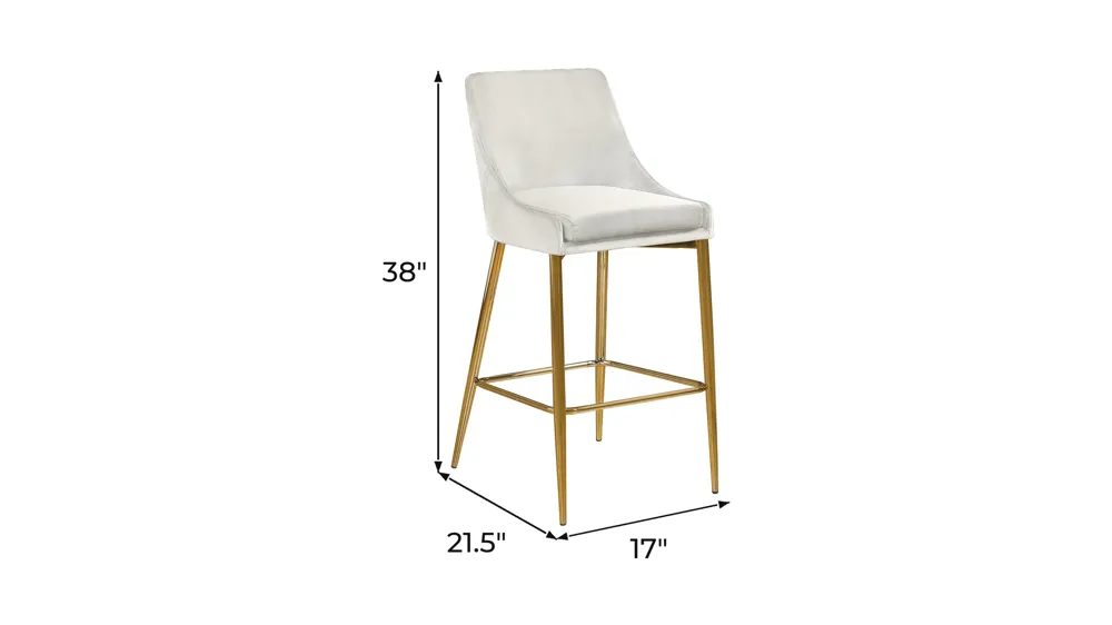 Karina Stool - Set of 2 Dimensions