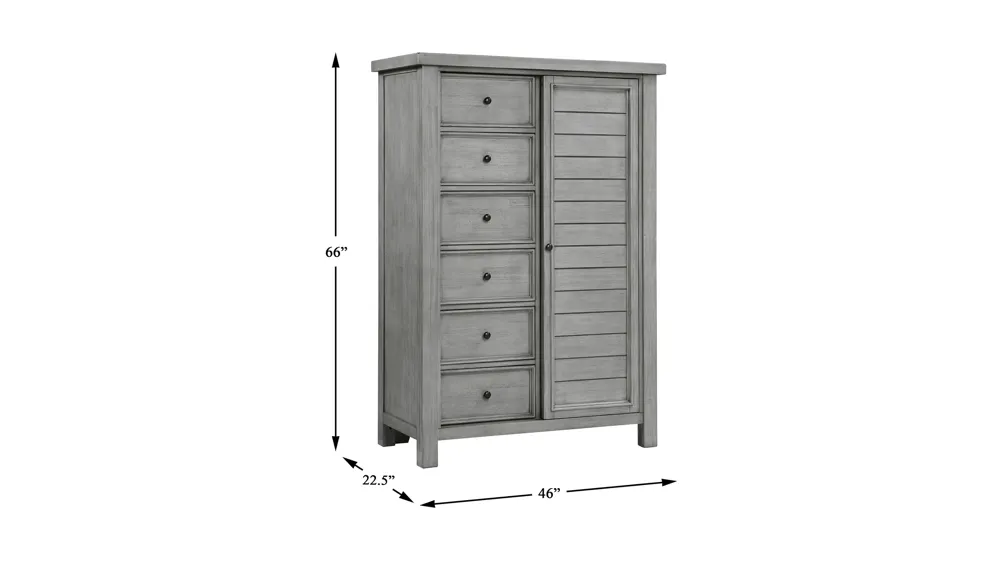 Rosemont Wardrobe Chest Dimensions