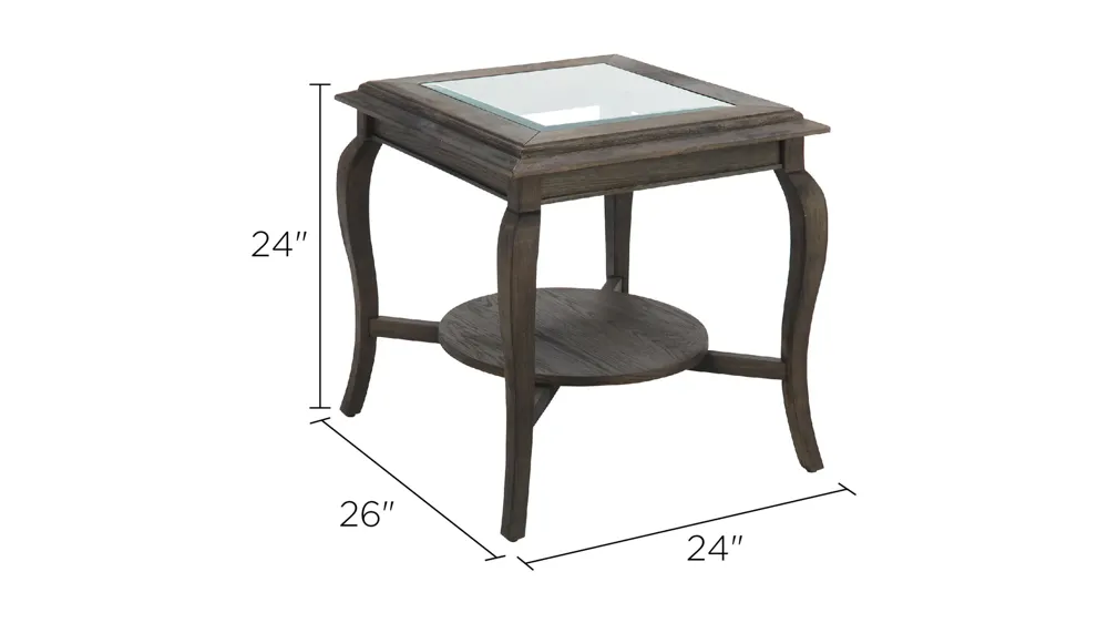 Renson Rectangular End Table Dimensions