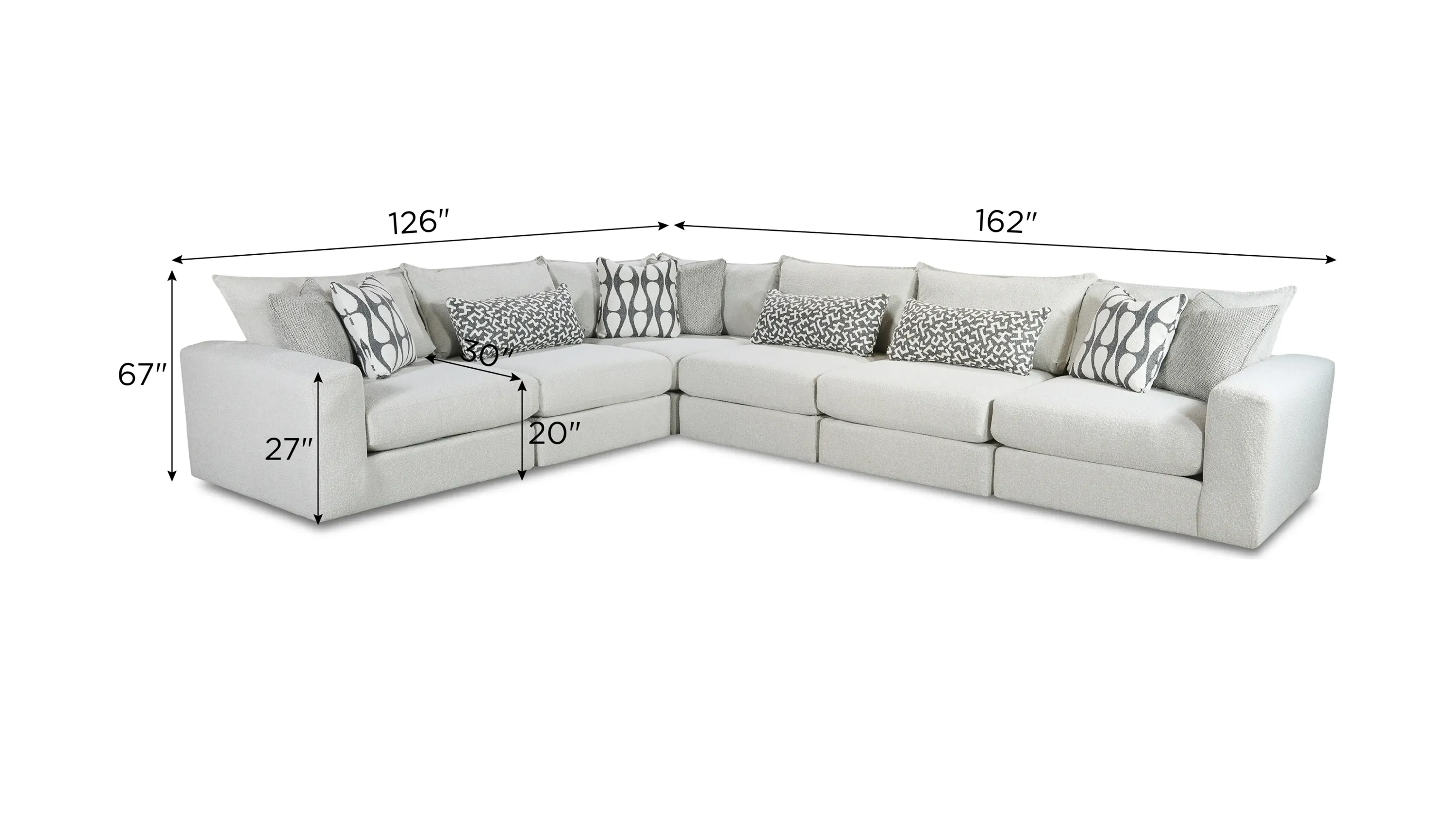 Durango 6-pc. Sectional | Raymour & Flanigan