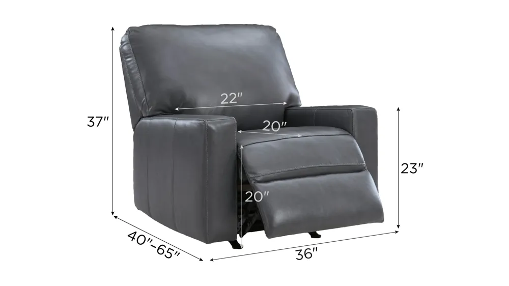 Bolsena Rocker Recliner Dimensions
