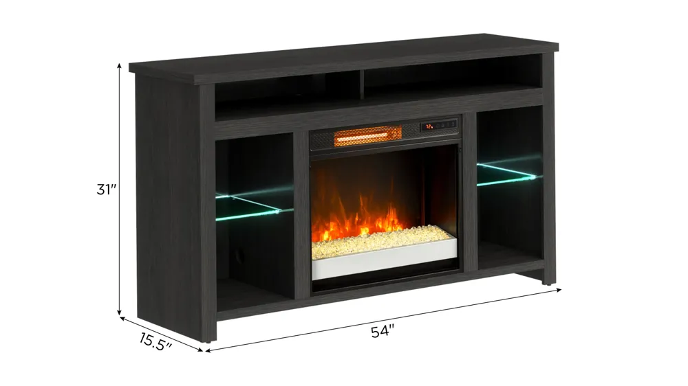 Anthony Electric Fireplace Media Mantel Dimensions