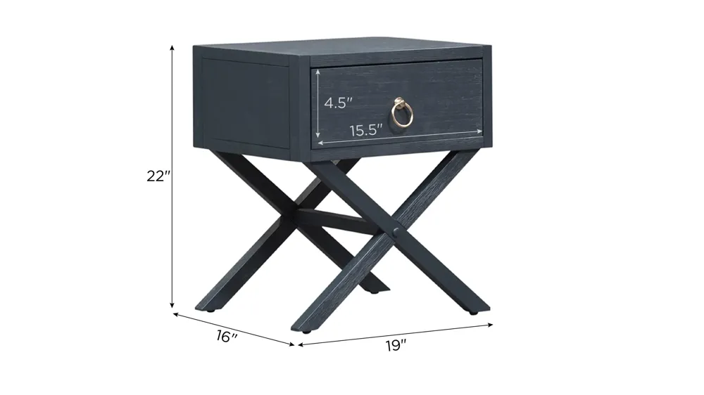 East End Accent Table Dimensions