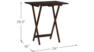 Tannan Tray Table Set