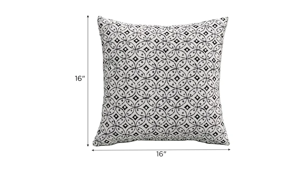 Kimberly Ann Designs Square Pillow - Set of 2 Dimensions