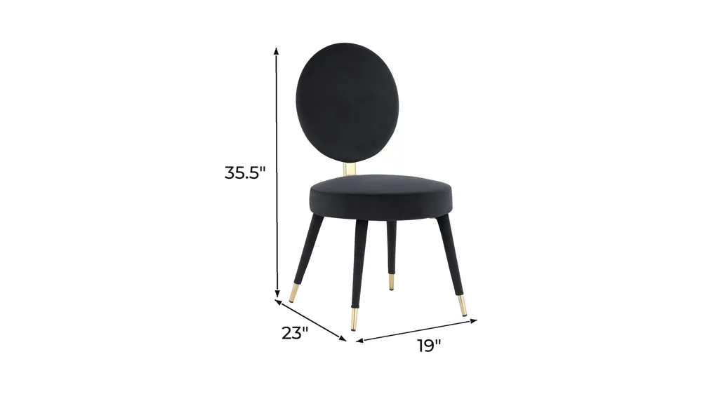 Brandy Dining Chair - Set fo 2 Dimensions