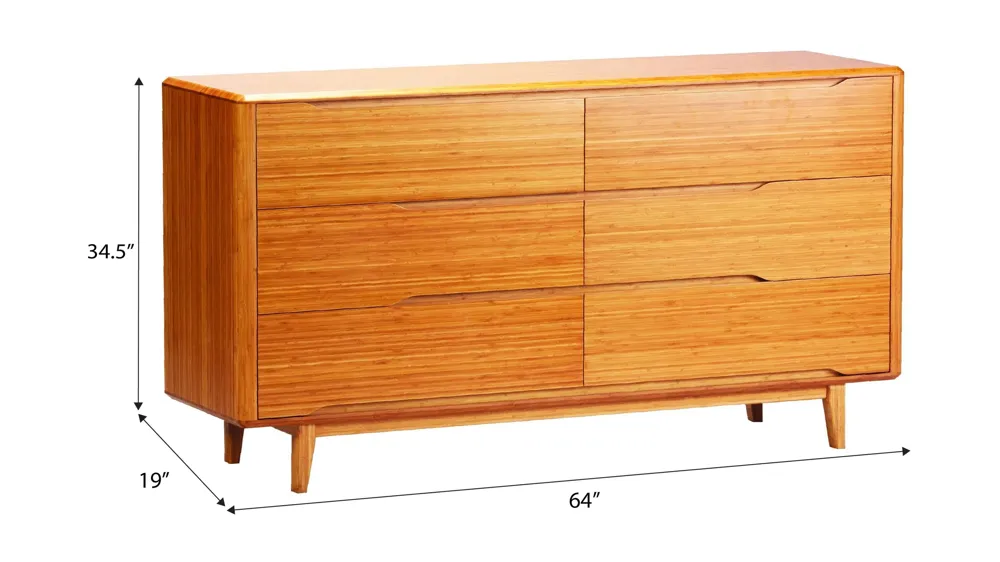 Currant Bedroom Dresser Dimensions
