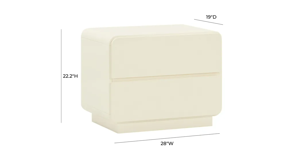Sagura Nightstand Dimensions