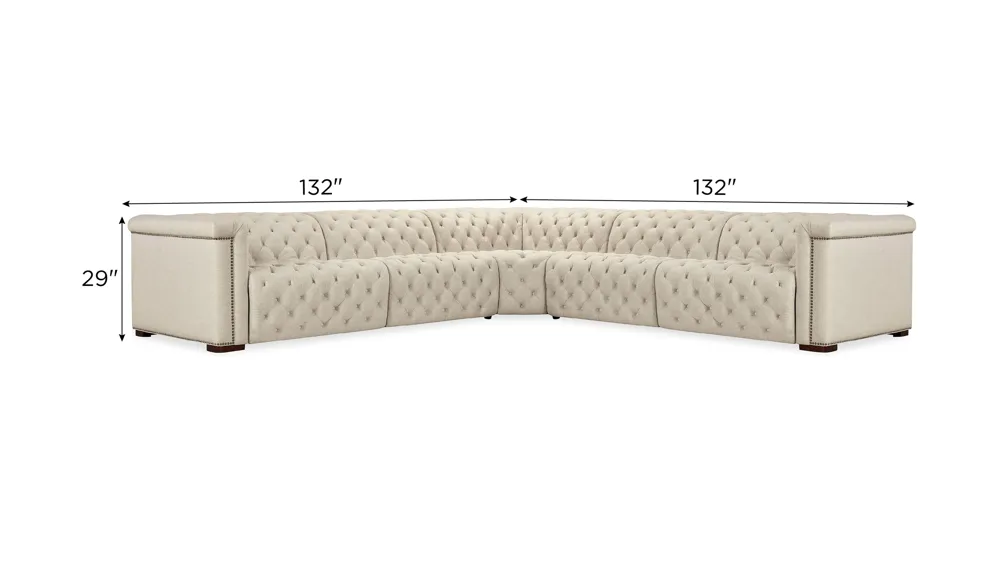 Savion Deux 5-pc. Sectional Dimensions