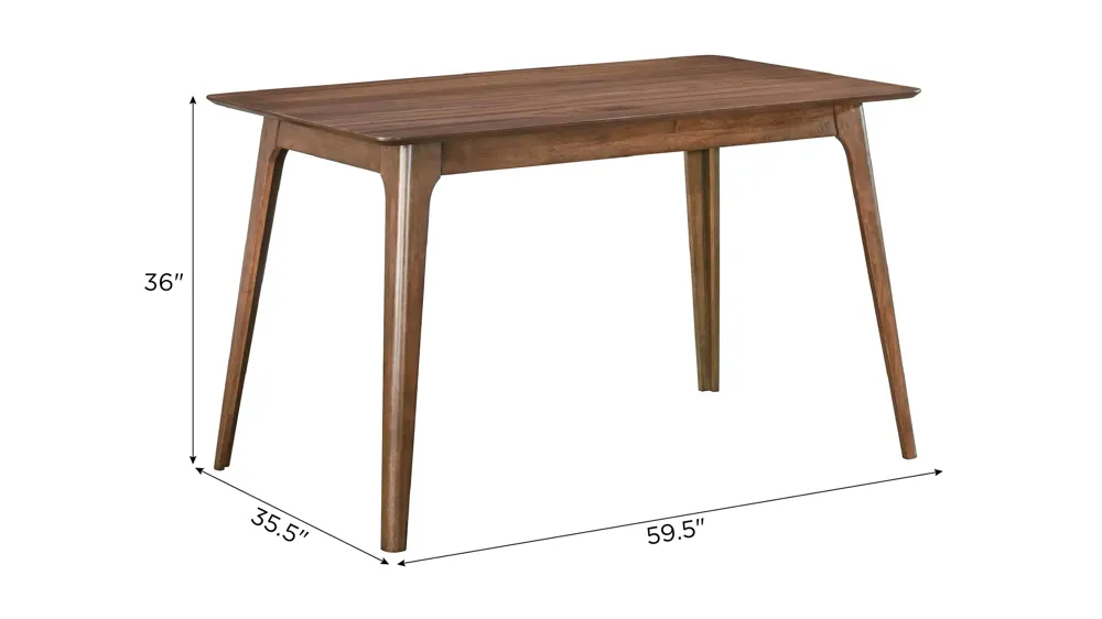 Oscar Counter-Height Dining Table Dimensions