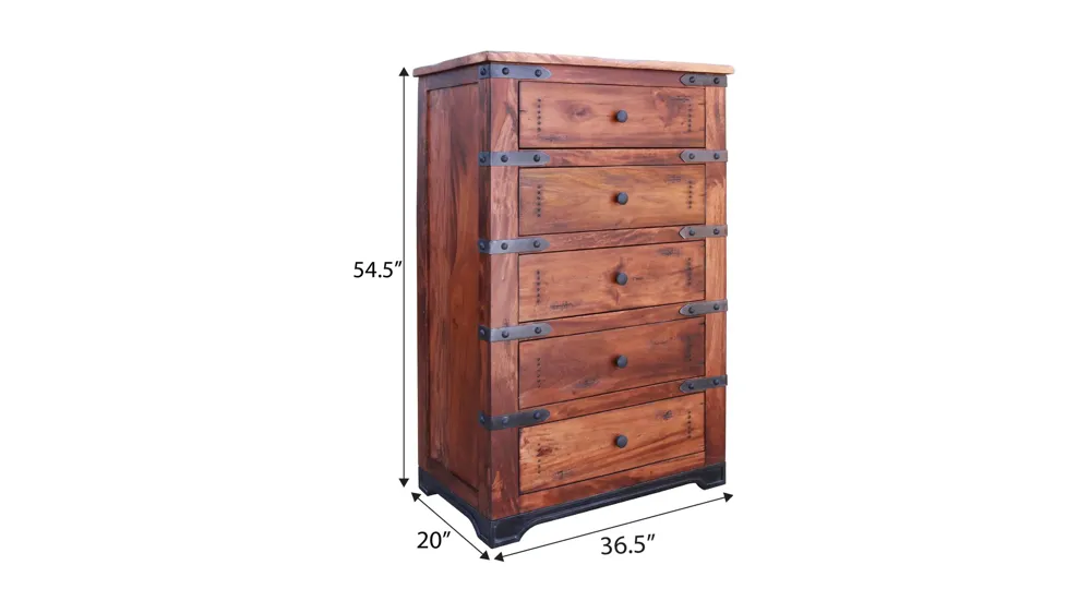 Parota Bedroom Chest Dimensions