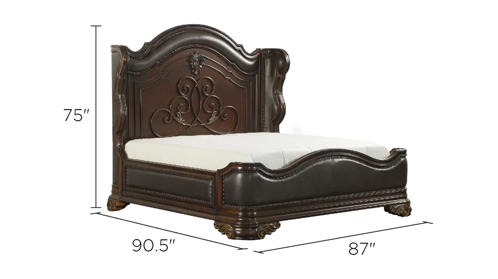 Abutilon Platform Bed Dimensions