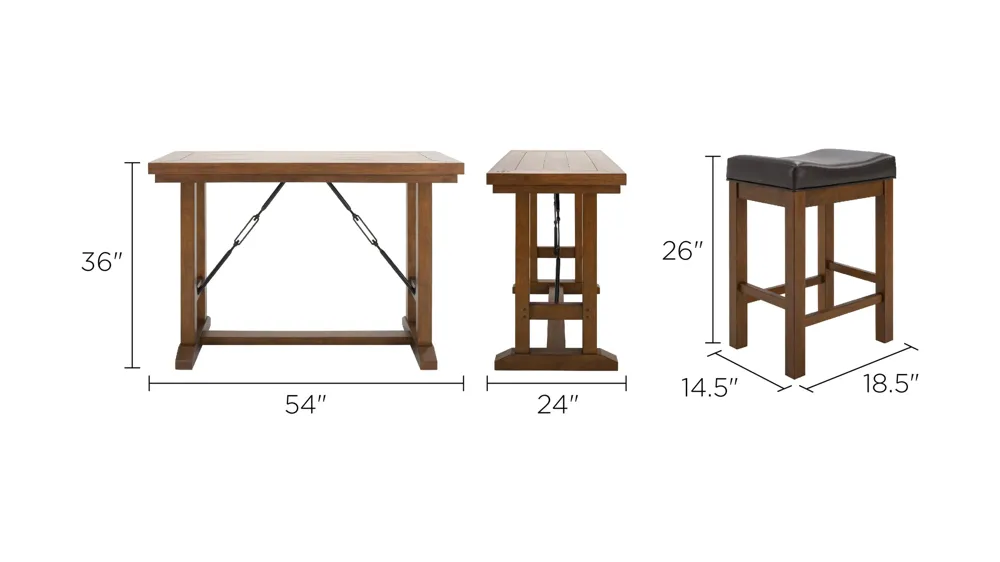 Fenwick 5-pc. Counter-Height Dining Set | Raymour & Flanigan