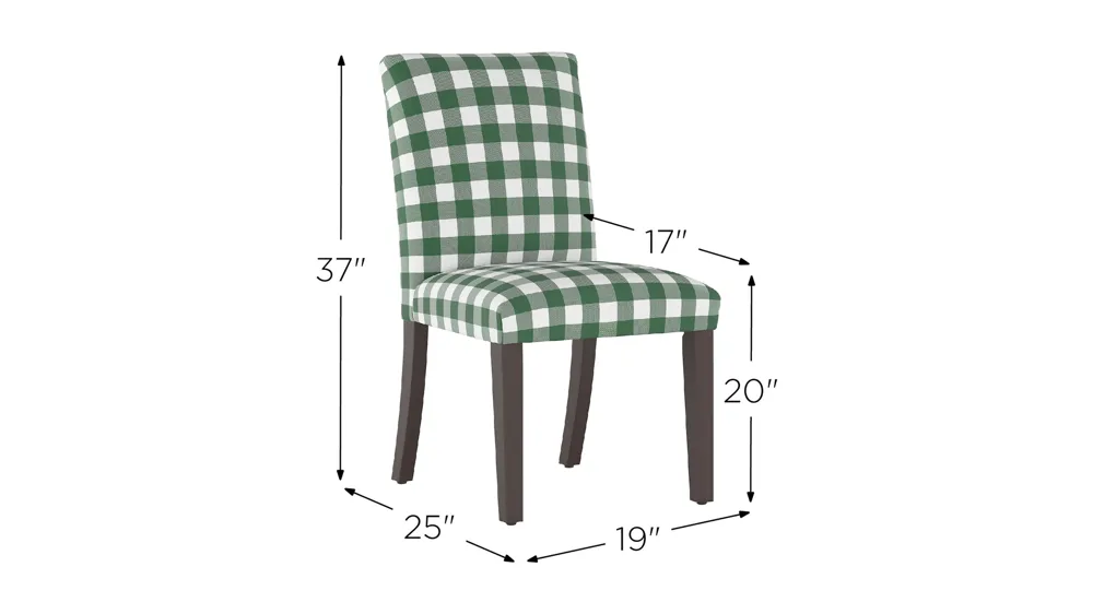 Merry Upholstered Dining Chair Dimensions