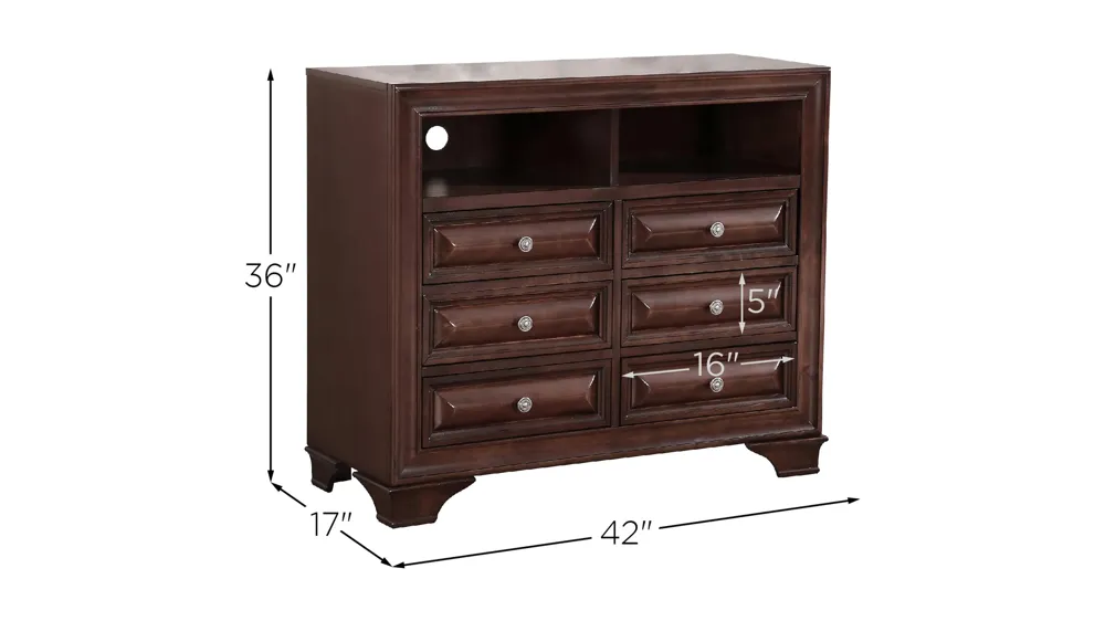 LaVita TV Media Chest Dimensions