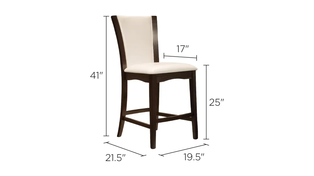 Venice Counter Stool Dimensions