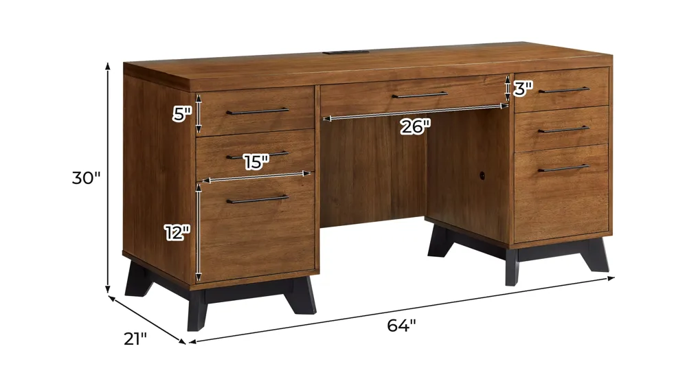 Avery Credenza Dimensions