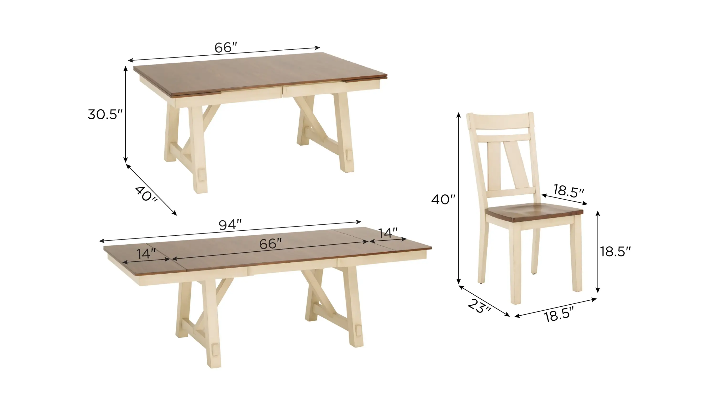 Vista Bay 7-pc. Dining Set | Raymour & Flanigan