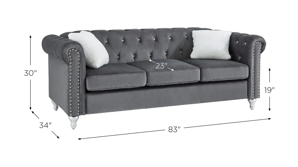 Raisa Sofa Dimensions