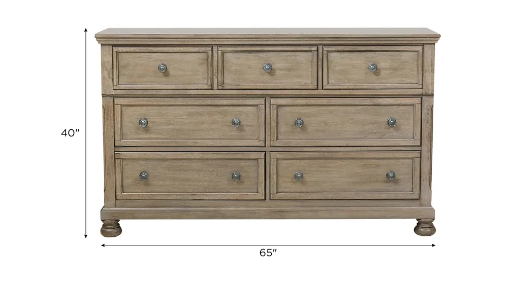 Donegan Bedroom Dresser Dimensions