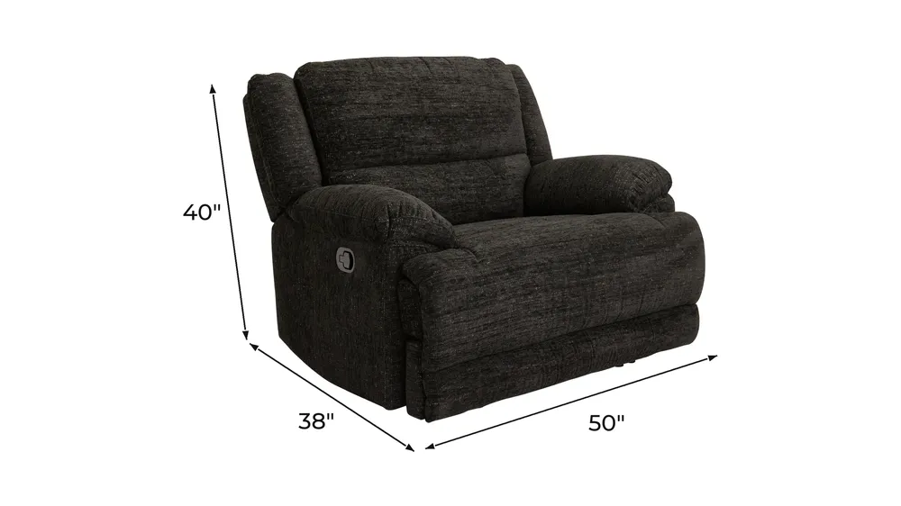 Filmore Manual Recliner Dimensions