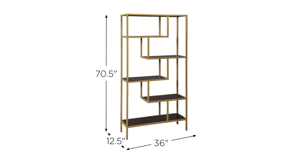 Frankwell Contemporary Bookcase Dimensions