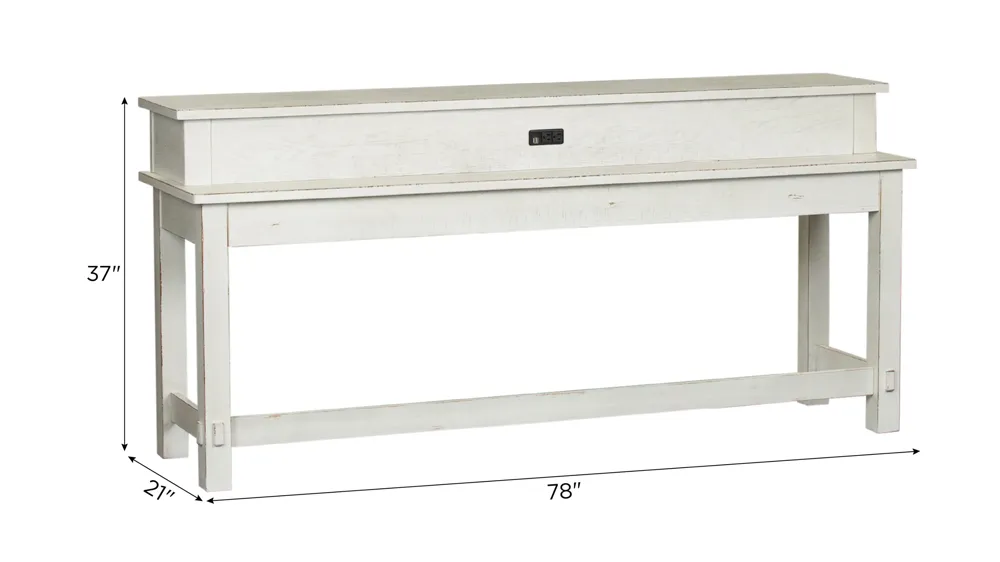 Marguerite Console Bar Table Dimensions