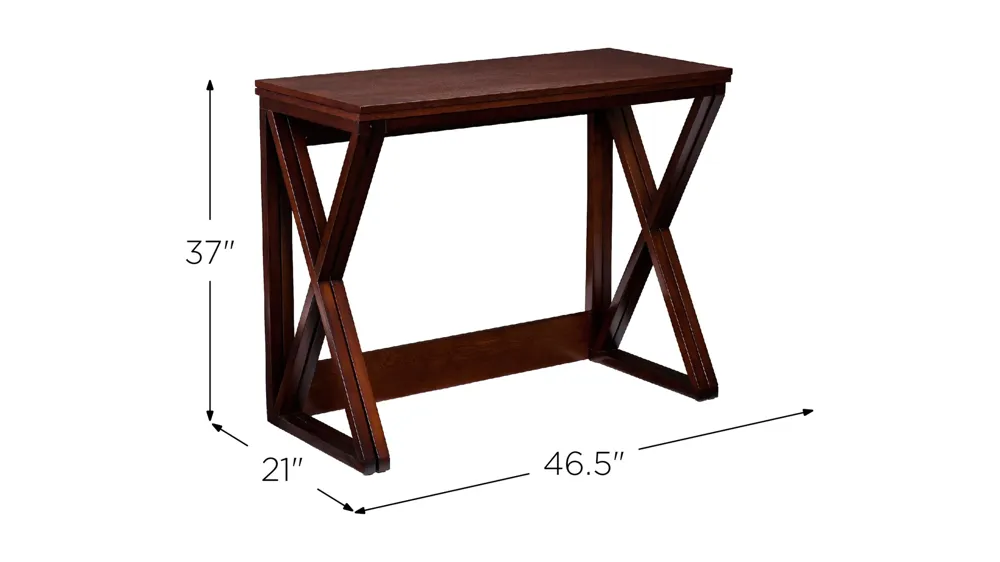 Staveley Counter Height Universal Table - Espresso Dimensions