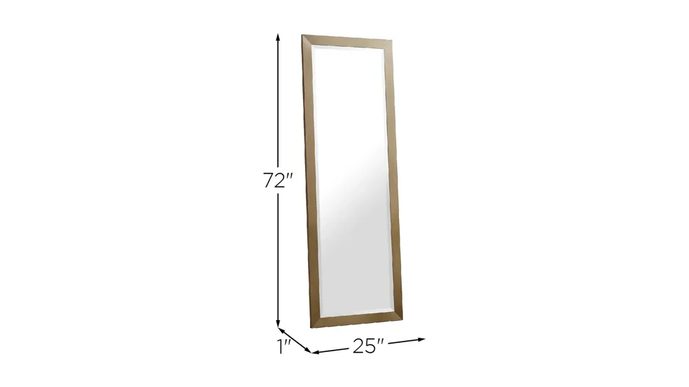 Hepburn Gold Mirror Dimensions