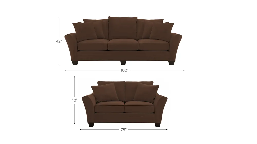 Briarwood Living Room Set Dimensions