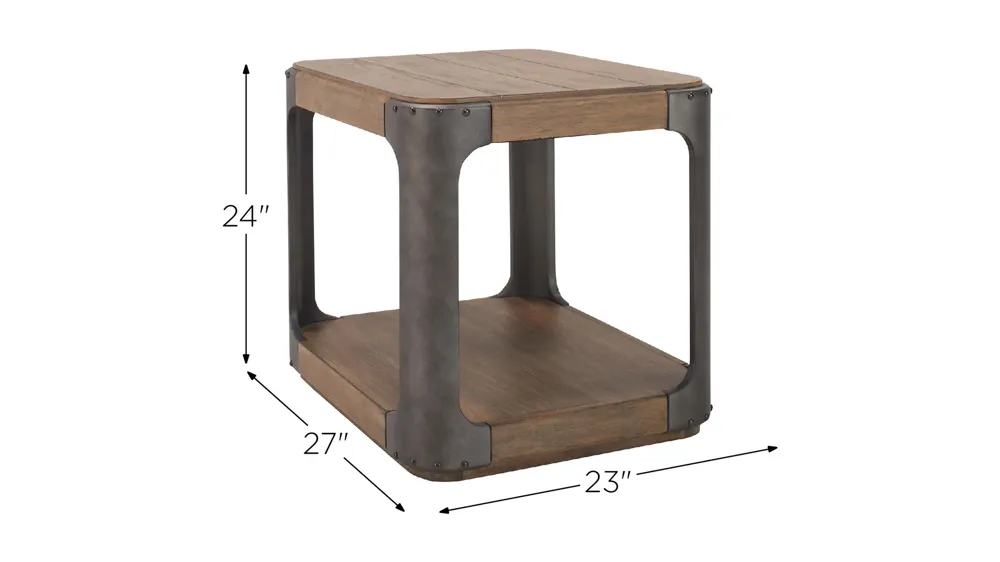 Tuffeto End Table Dimensions