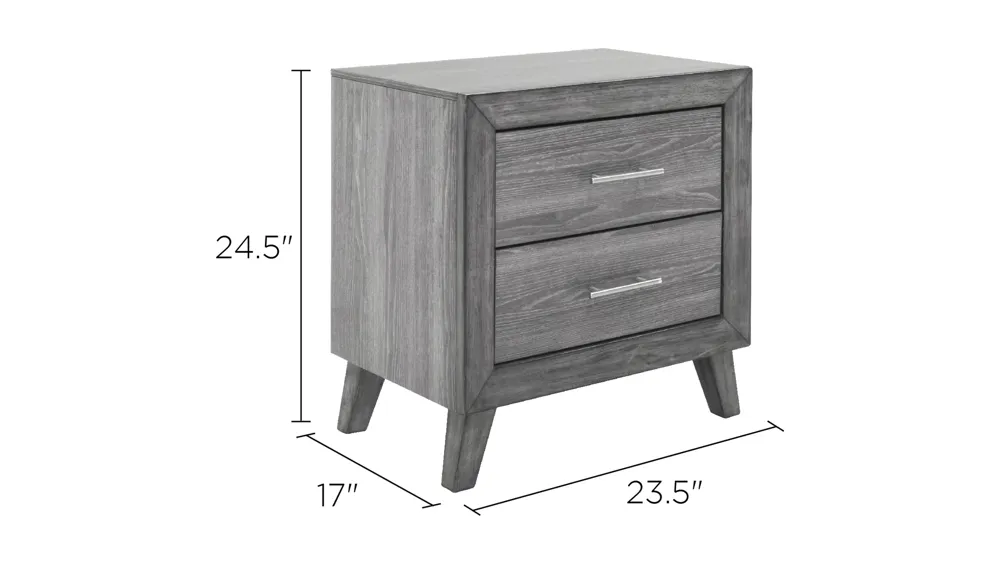 Tobyn Nightstand Dimensions