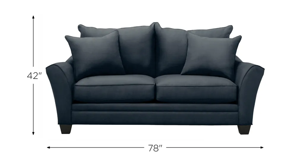 Briarwood Loveseat Dimensions