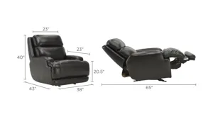 Tompkins Power Glider Recliner | Raymour & Flanigan