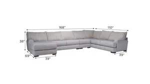 Mondo 4-pc. Sectional | Raymour & Flanigan