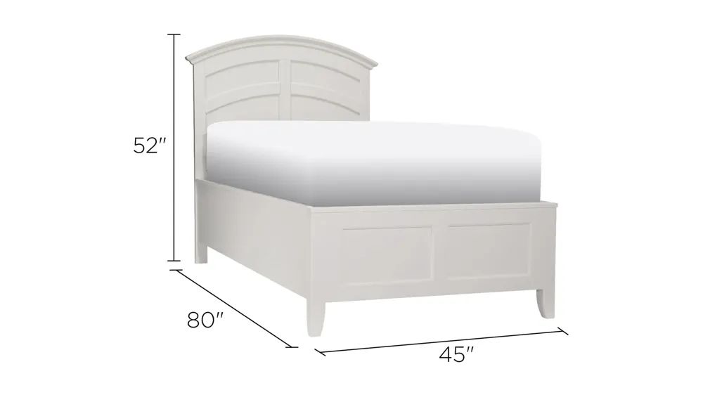 Kylie Youth Platform Bed Dimensions