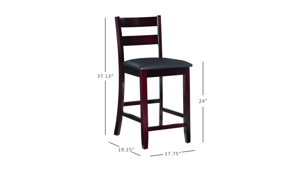 Triena Counter Stool Dimensions