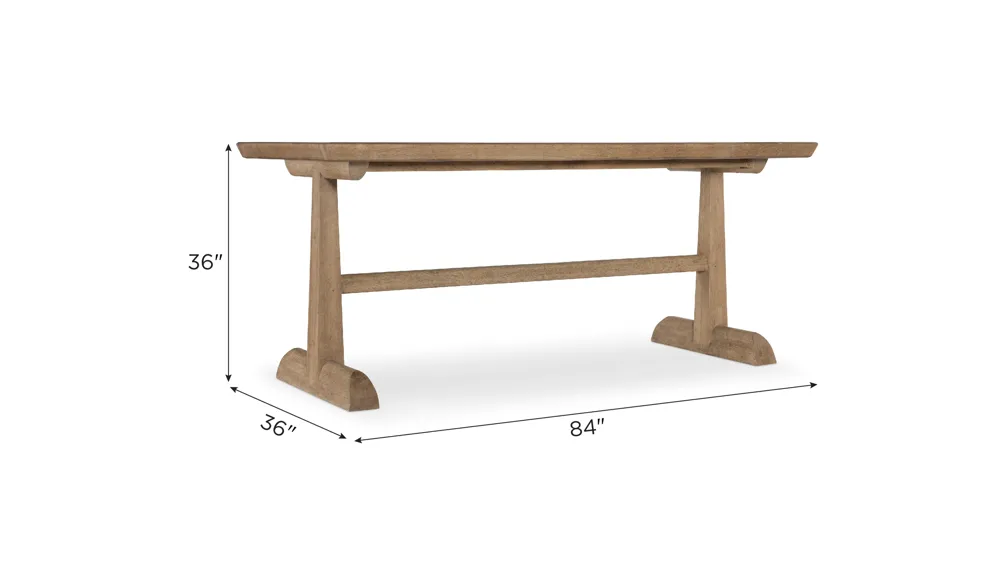 Vineyard Row Friendship Table Dimensions