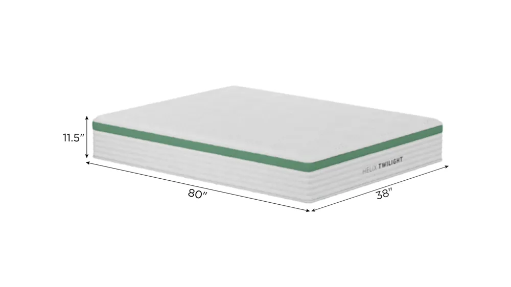 Helix Twilight Mattress Dimensions
