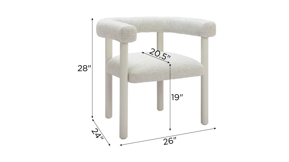 Sunbath Outdoor Chair - Set of 2 Dimensions