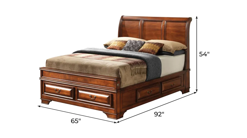 Sarasota Storage Bed Dimensions